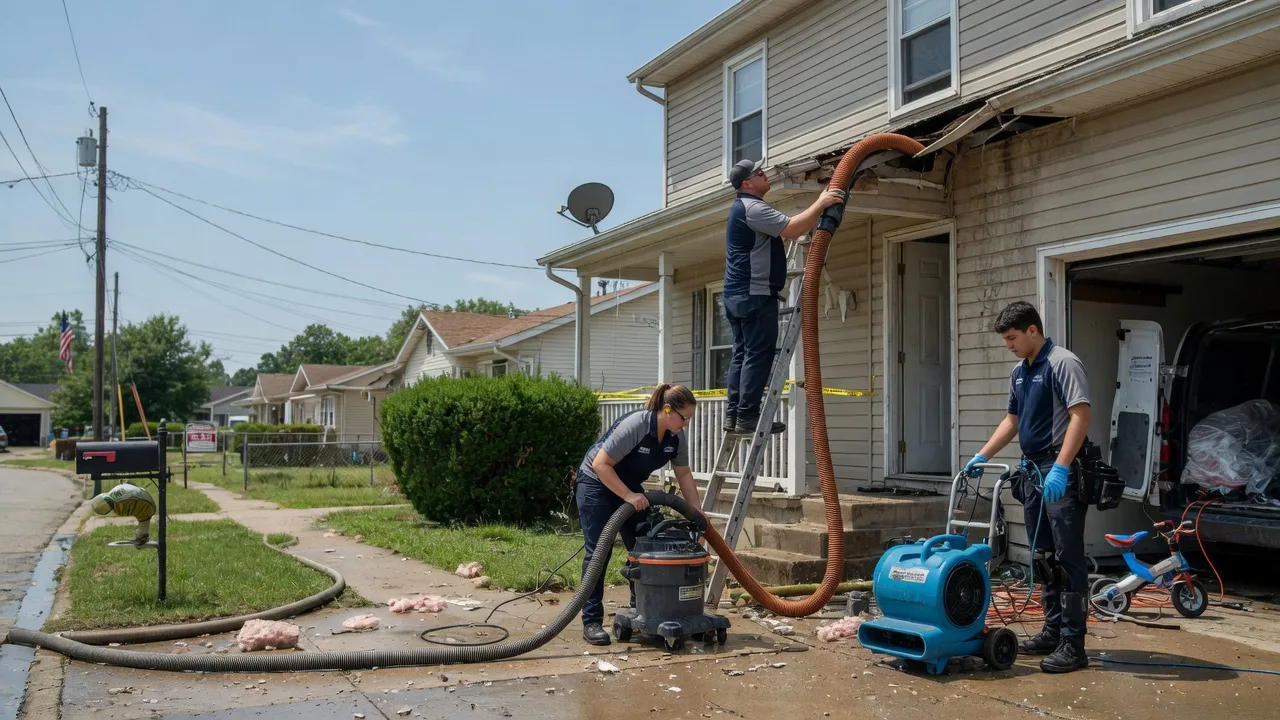 Water Damage Restoration in Spearsville, LA near me